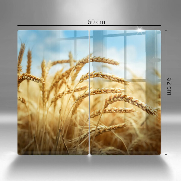 Skydd för induktionsspis Öron av säd på fältet