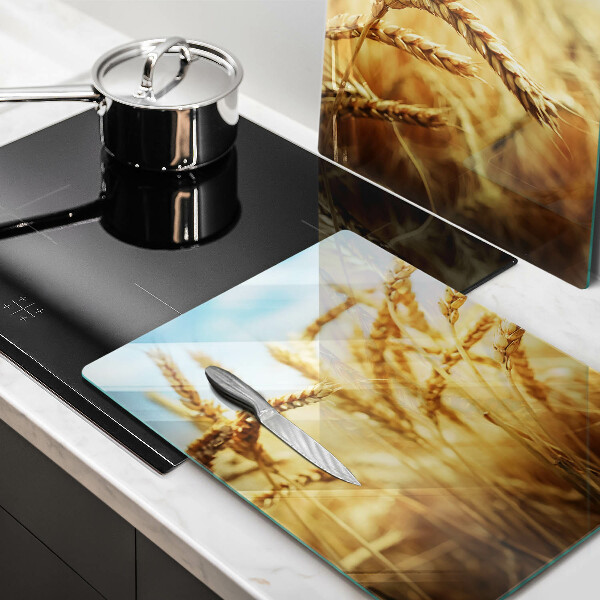 Skydd för induktionsspis Öron av säd på fältet