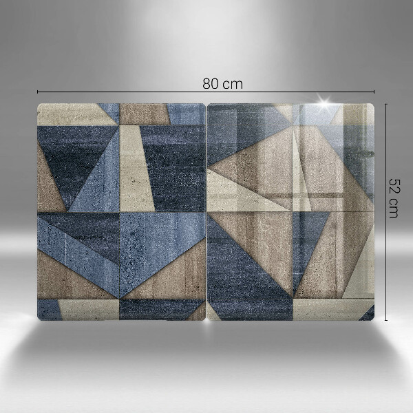 Skydd för spis Geometrisk abstraktion