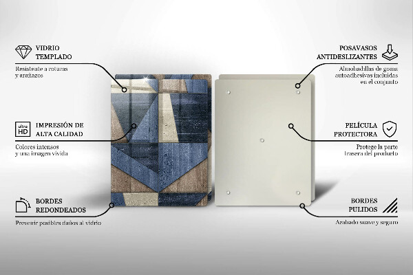 Skydd för spis Geometrisk abstraktion