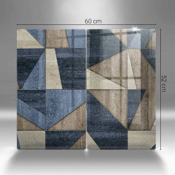 Skydd för spis Geometrisk abstraktion