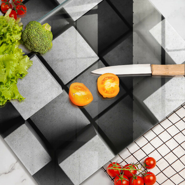 Skyddsplatta för spis 3D Geometri Bakgrund