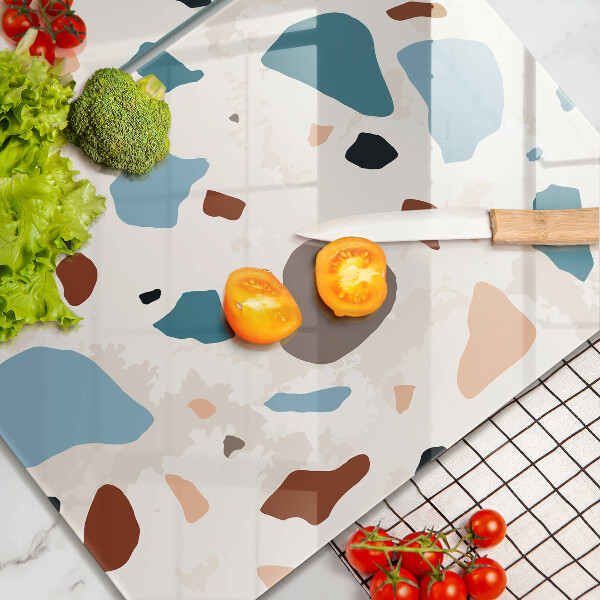 Skyddsplatta för spis Dekorativt stengods