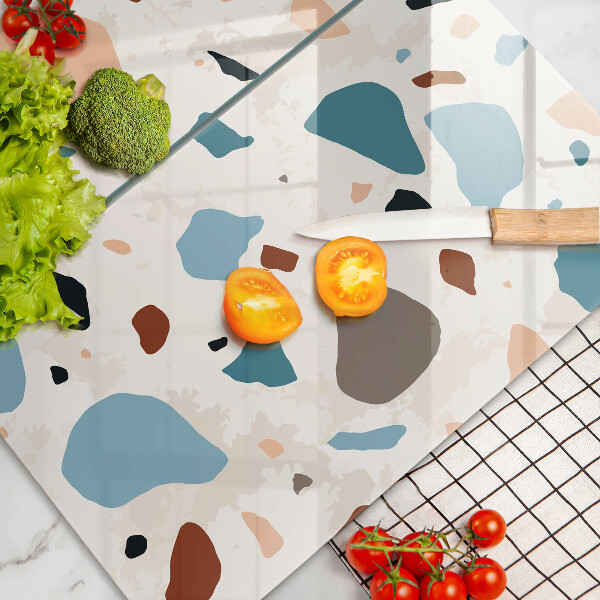 Skyddsplatta för spis Dekorativt stengods