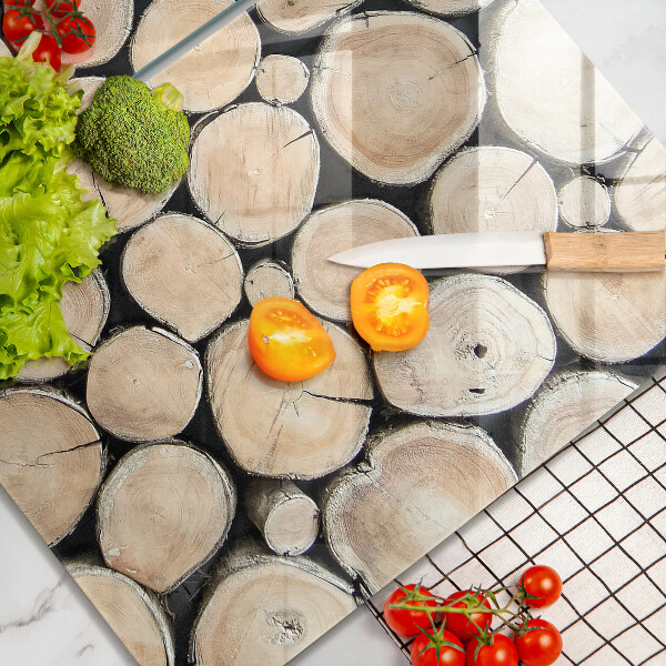 Kokkärlskydd Trästammar