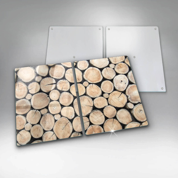 Kokkärlskydd Trästammar