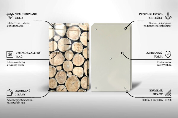 Kokkärlskydd Trästammar