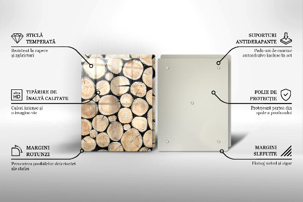 Kokkärlskydd Trästammar