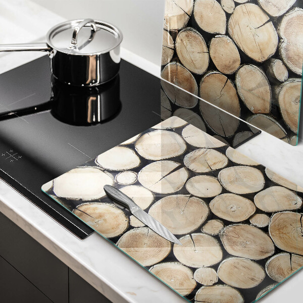 Kokkärlskydd Trästammar