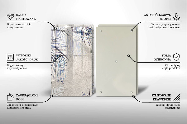 Skydd för spis Subtila blad