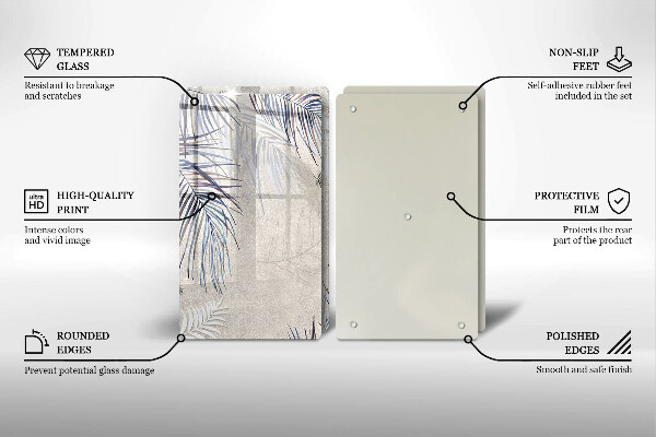 Skydd för spis Subtila blad