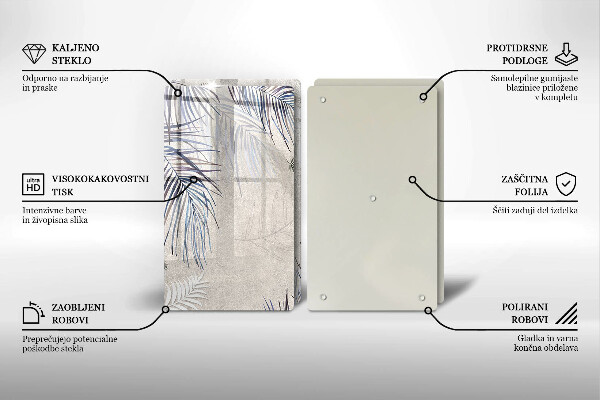 Skydd för spis Subtila blad