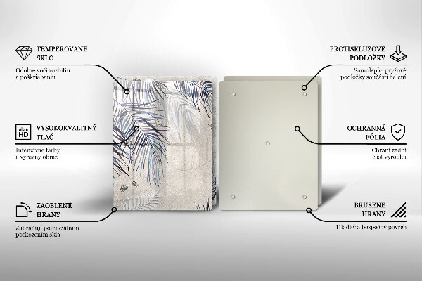 Skydd för spis Subtila blad