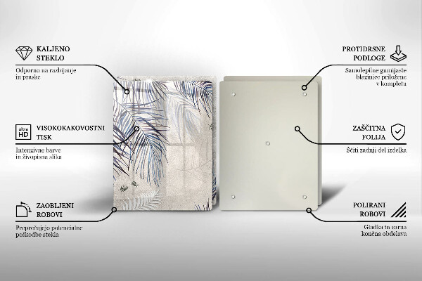 Skydd för spis Subtila blad