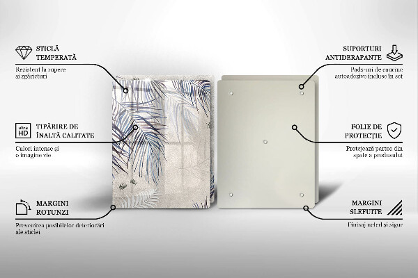 Skydd för spis Subtila blad