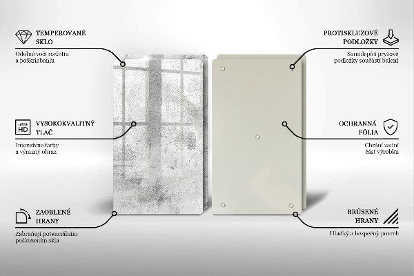 Skydd för spis Betongstruktur