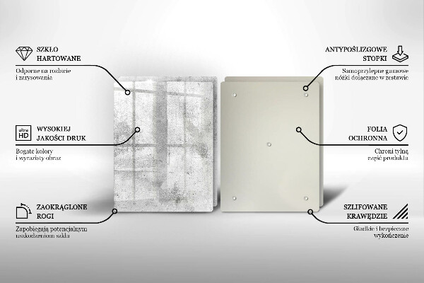 Skydd för spis Betongstruktur