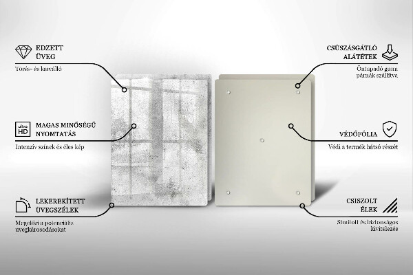 Skydd för spis Betongstruktur