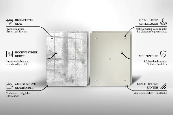 Skydd för spis Betongstruktur
