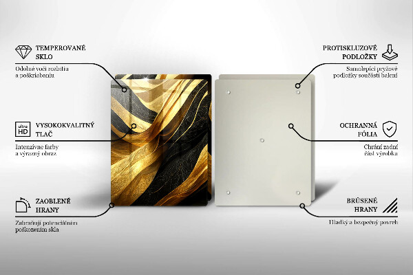 Skydd för spis Elegant abstraktion