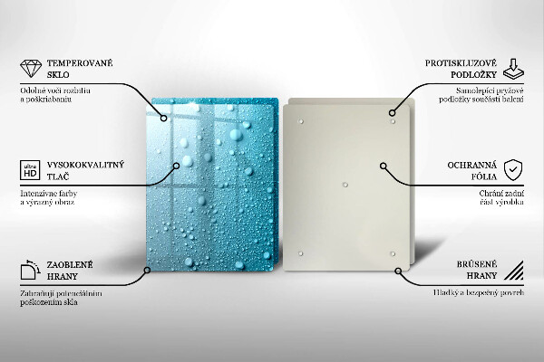 Skydd för spis Vattendroppar