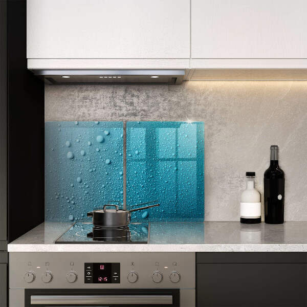 Skydd för spis Vattendroppar