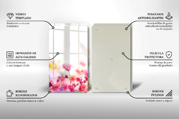 Kokkärlskydd Äng av blommor