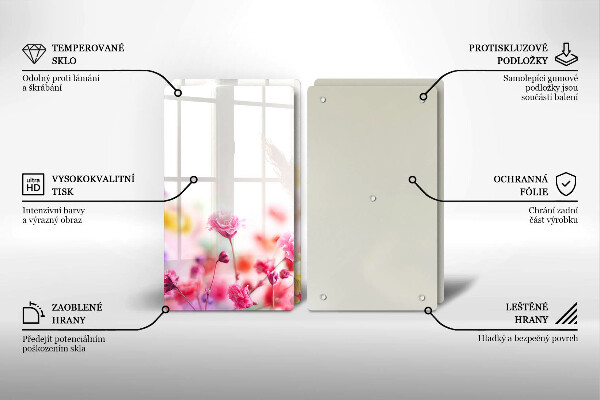 Kokkärlskydd Äng av blommor