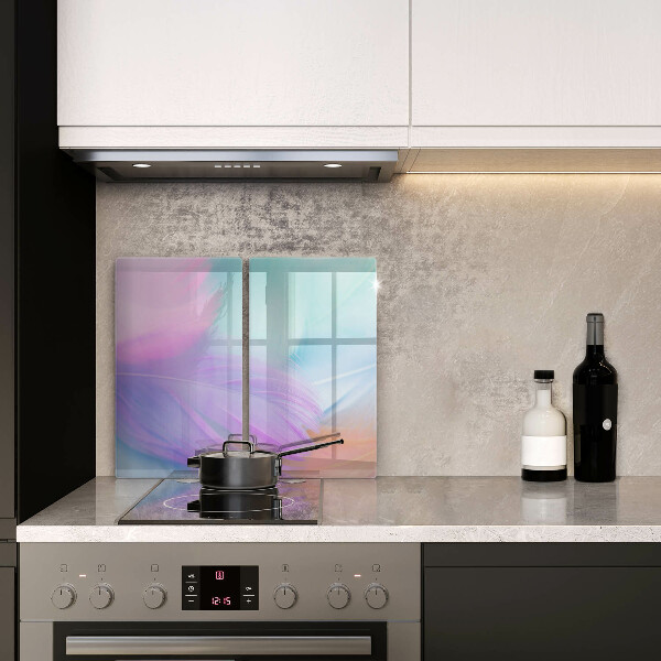 Kokkärlskydd Pastellfjädrar