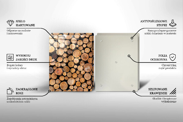 Kokkärlskydd Trädstammar