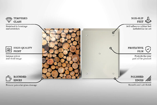 Kokkärlskydd Trädstammar