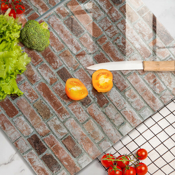 Kokkärlskydd Gammal tegelvägg