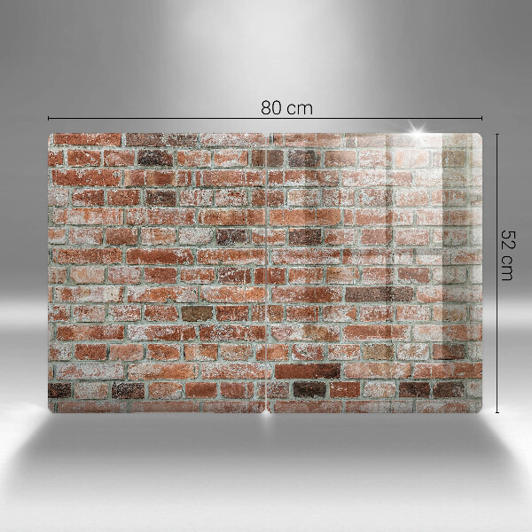 Kokkärlskydd Gammal tegelvägg