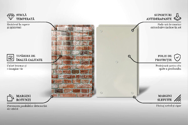 Kokkärlskydd Gammal tegelvägg