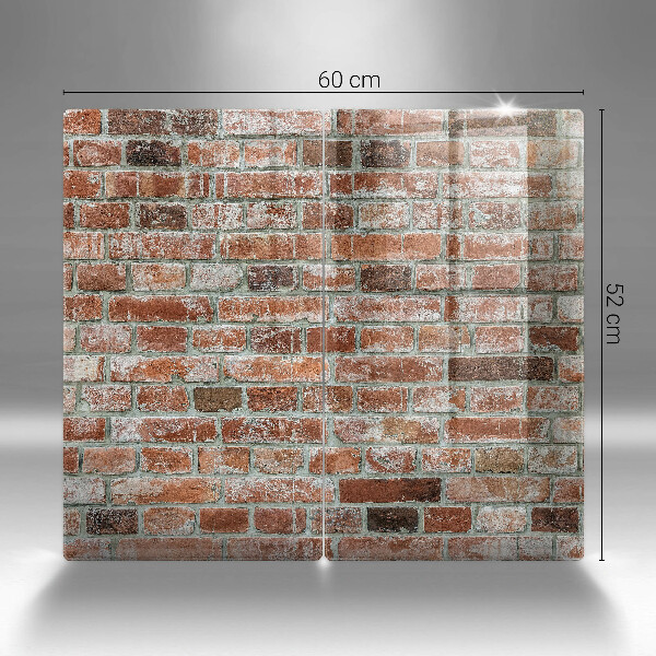 Kokkärlskydd Gammal tegelvägg