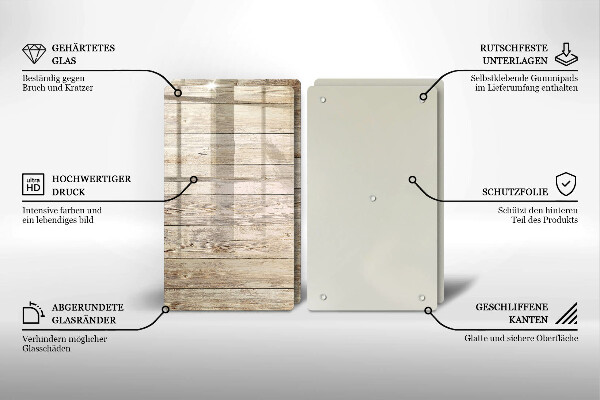 Kokkärlskydd Träskivor