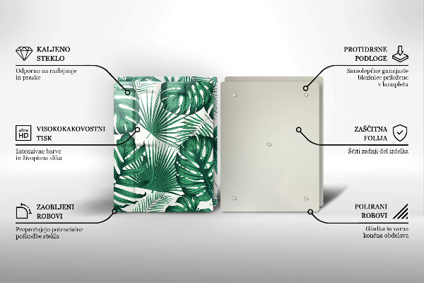 Kokkärlskydd Monstera lämnar