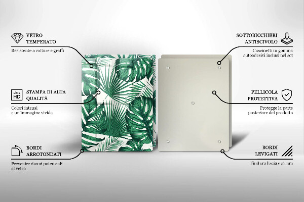 Kokkärlskydd Monstera lämnar