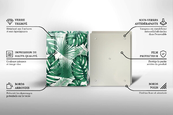 Kokkärlskydd Monstera lämnar