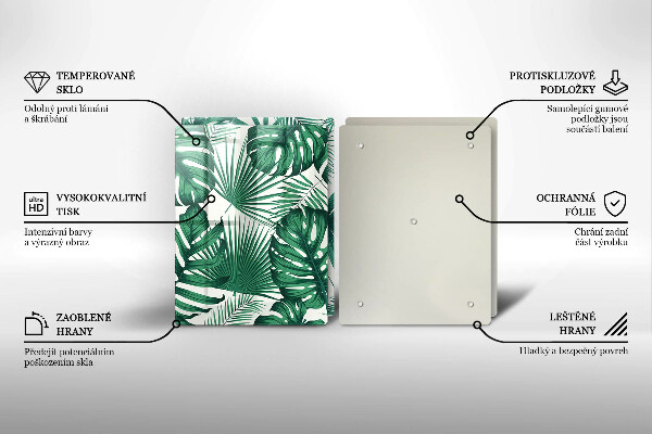 Kokkärlskydd Monstera lämnar