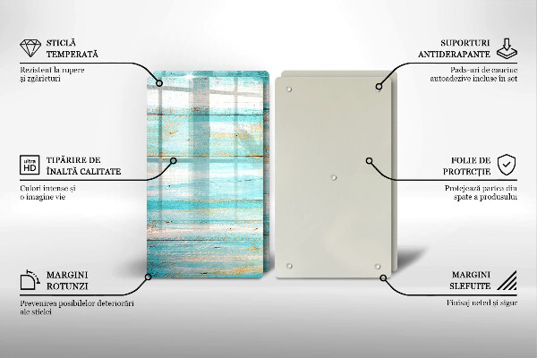 Kokkärlskydd Vintage träplankor