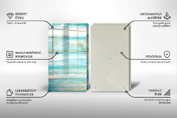 Kokkärlskydd Vintage träplankor