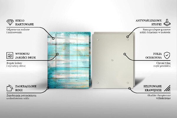 Kokkärlskydd Vintage träplankor