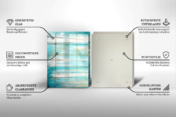 Kokkärlskydd Vintage träplankor