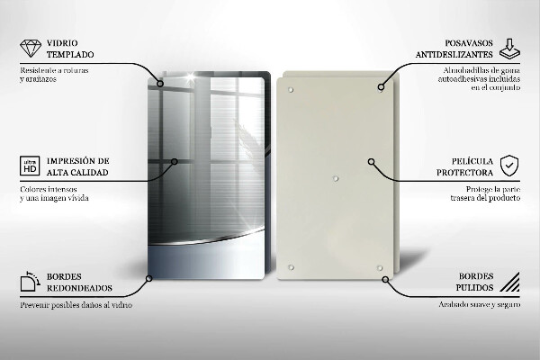 Kokkärlskydd Metall abstrakt mönster