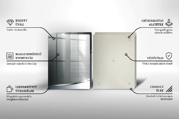 Kokkärlskydd Metall abstrakt mönster