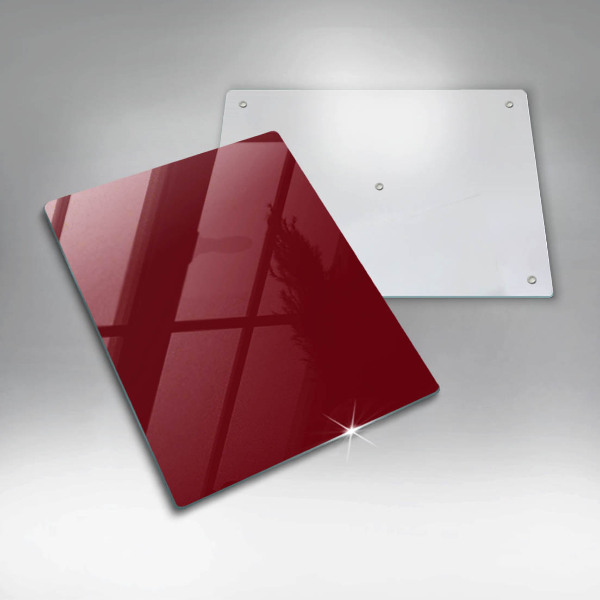 Skydd för induktionsspis modern Vinröd färg