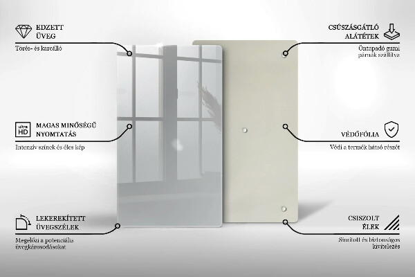 Skydd för induktionsspis modern Färg grå