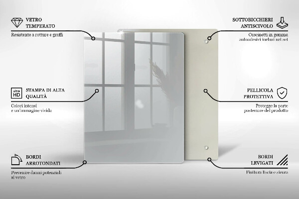 Skydd för induktionsspis modern Färg grå