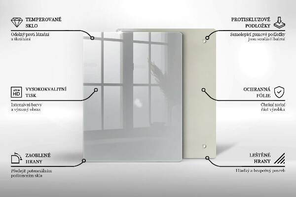 Skydd för induktionsspis modern Färg grå